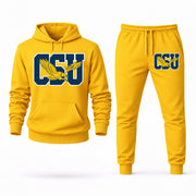 Coppin State hoodie joggers set — Yellow