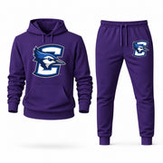 Creighton hoodie joggers set — Purple