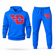 Dayton hoodie joggers set — Azure