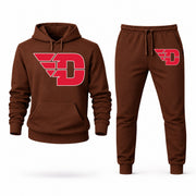 Dayton hoodie joggers set — Brown