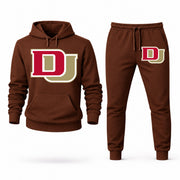 Denver hoodie joggers set — Brown