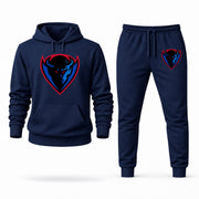 DePaul hoodie joggers set — Navy