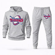 Detroit Mercy hoodie joggers set — Grey