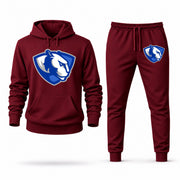 Eastern Illinois hoodie joggers set — Burgundy