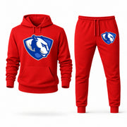 Eastern Illinois hoodie joggers set — Red