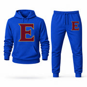 Elon hoodie joggers set — Blue