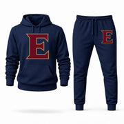 Elon hoodie joggers set — Navy