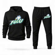 Florida Gulf Coast hoodie joggers set — Black