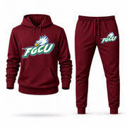 Florida Gulf Coast hoodie joggers set — Burgundy