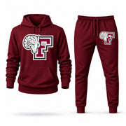 Fordham hoodie joggers set — Burgundy