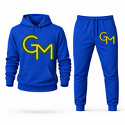 George Mason hoodie joggers set — Blue