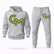 George Mason hoodie joggers set — Grey