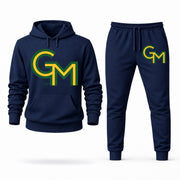 George Mason hoodie joggers set — Navy