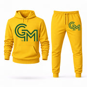 George Mason hoodie joggers set — Yellow