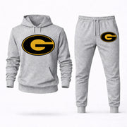 Grambling hoodie joggers set — Grey