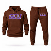Grand Canyon hoodie joggers set — Brown