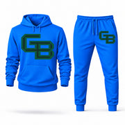 Green Bay hoodie joggers set — Azure
