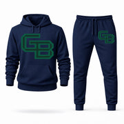 Green Bay hoodie joggers set — Navy