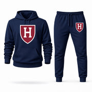 Harvard hoodie joggers set — Navy