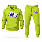 High Point hoodie joggers set — Lime Green
