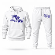 High Point hoodie joggers set — White