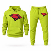 Incarnate Word hoodie joggers set — Lime Green
