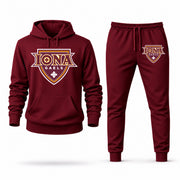 Iona hoodie joggers set — Burgundy