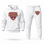 Iona hoodie joggers set — White