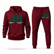 Jacksonville hoodie joggers set — Burgundy