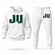 Jacksonville hoodie joggers set — White