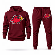 Lamar hoodie joggers set — Burgundy