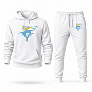 Long Island hoodie joggers set — White