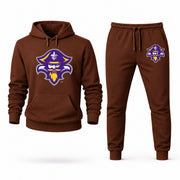 LSU New Orleans hoodie joggers set — Brown