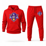 LSU New Orleans hoodie joggers set — Red