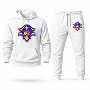 LSU New Orleans hoodie joggers set — White