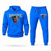 Maine hoodie joggers set — Azure