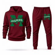Manhattan hoodie joggers set — Burgundy