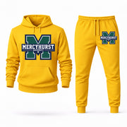 Mercyhurst hoodie joggers set — Yellow