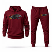 Milwaukee hoodie joggers set — Burgundy