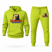 Morgan State hoodie joggers set — Lime Green