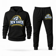 New Haven hoodie joggers set — Black