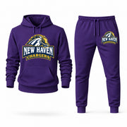 New Haven hoodie joggers set — Purple