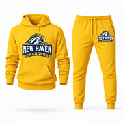 New Haven hoodie joggers set — Yellow