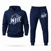 NJIT hoodie joggers set — Navy