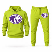 North Alabama hoodie joggers set — Lime Green