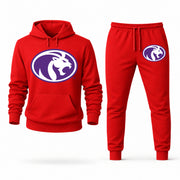 North Alabama hoodie joggers set — Red