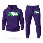 North Dakota hoodie joggers set — Purple