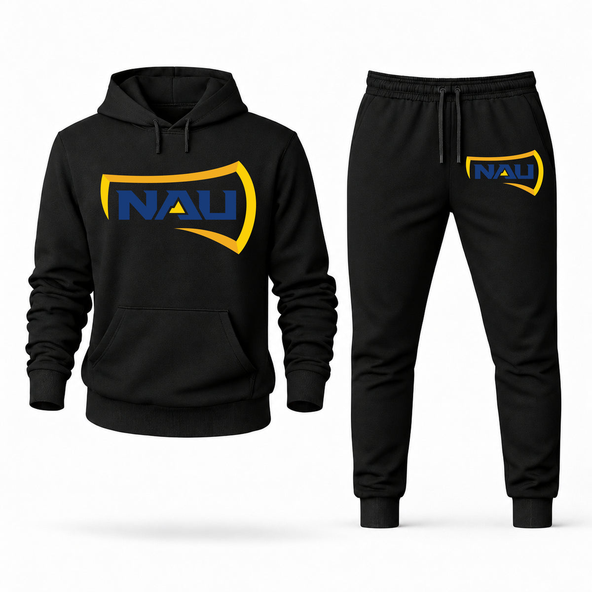 Northern Arizona hoodie joggers set — Black