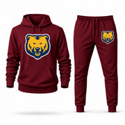 Northern Colorado hoodie joggers set — Burgundy