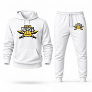 Northern Kentucky hoodie joggers set — White